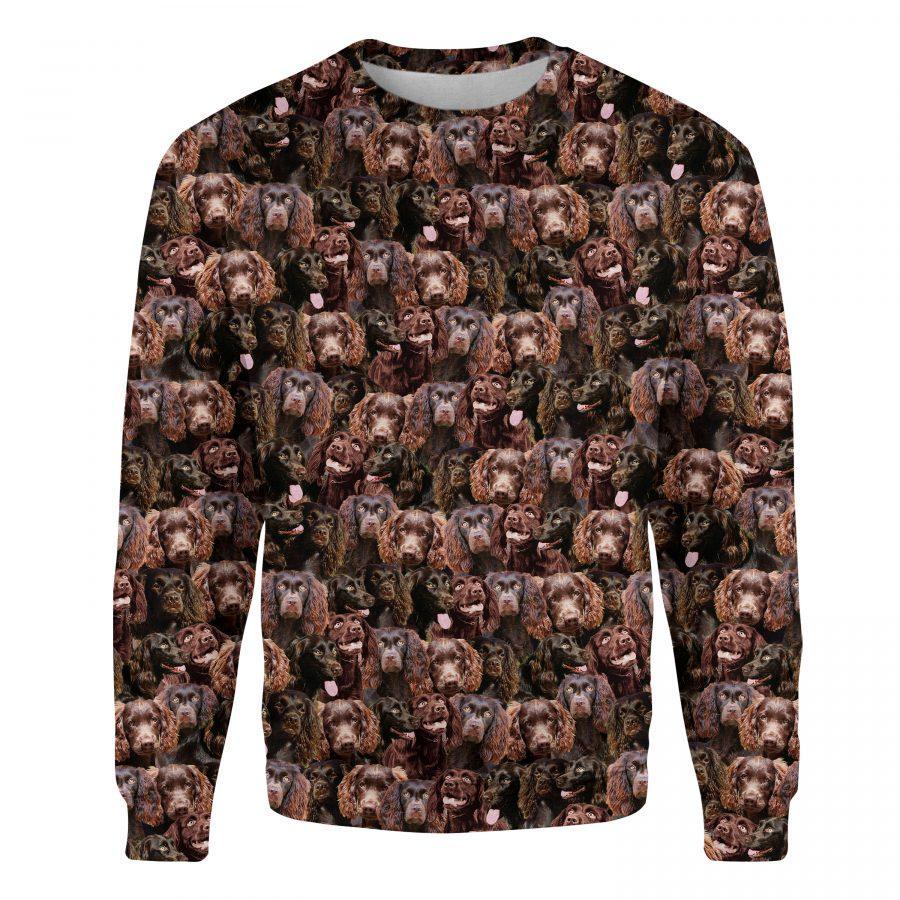 Boykin Spaniel - Full Face - Premium Sweatshirt