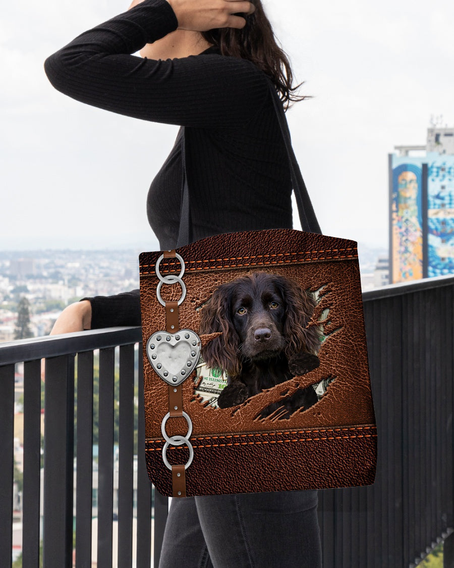 Boykin Spaniel-Let Me Go Out -Cloth Tote Bag