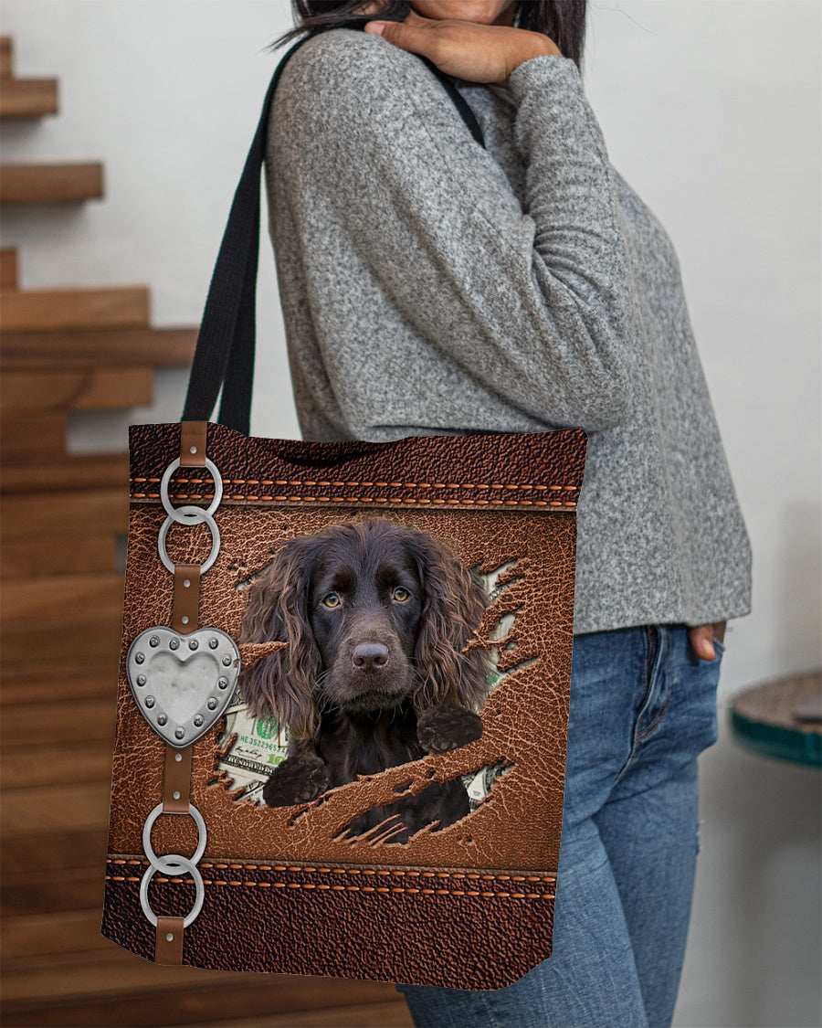 Boykin Spaniel-Let Me Go Out -Cloth Tote Bag