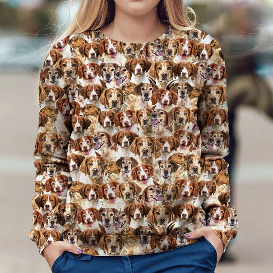 Brittany - Full Face - Premium Sweatshirt
