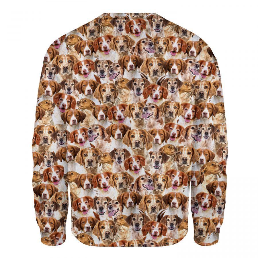 Brittany - Full Face - Premium Sweatshirt