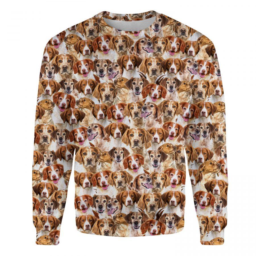 Brittany - Full Face - Premium Sweatshirt