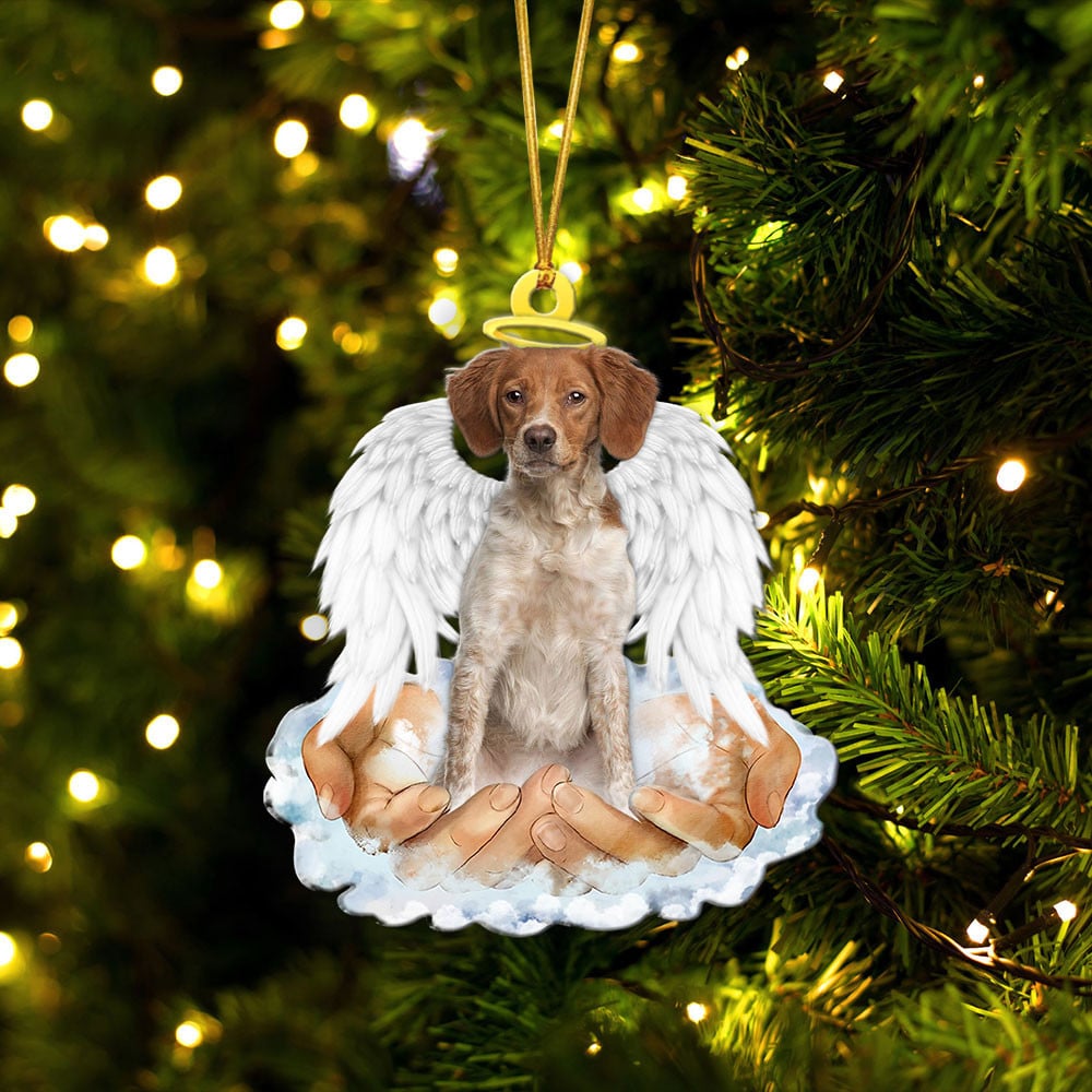 Brittany-In The Hands Of God Xmas-Two Sided Ornament