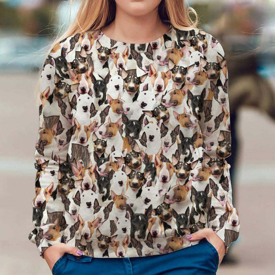 Bull Terrier - Full Face - Premium Sweatshirt
