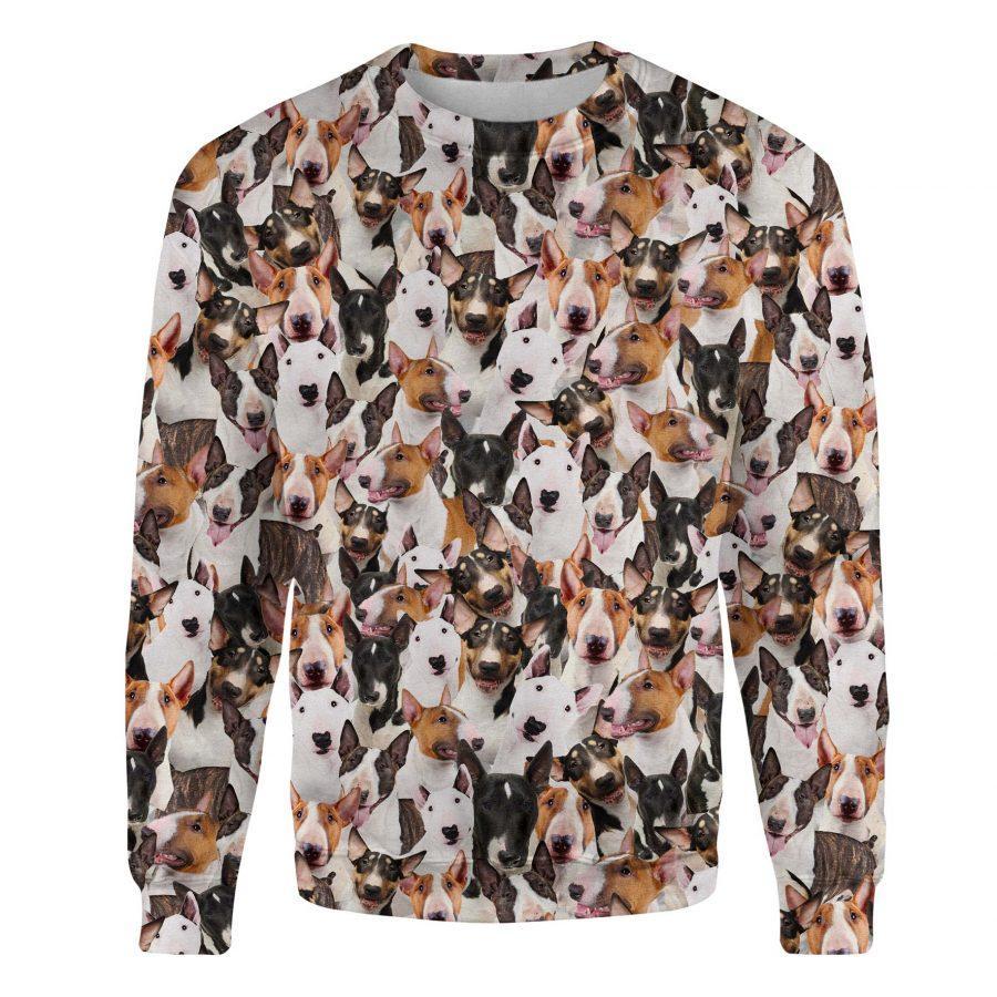 Bull Terrier - Full Face - Premium Sweatshirt