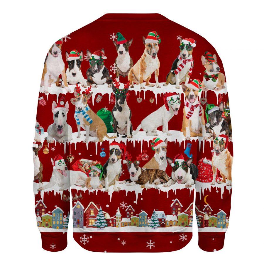 Bull Terrier - Snow Christmas - Premium Sweatshirt