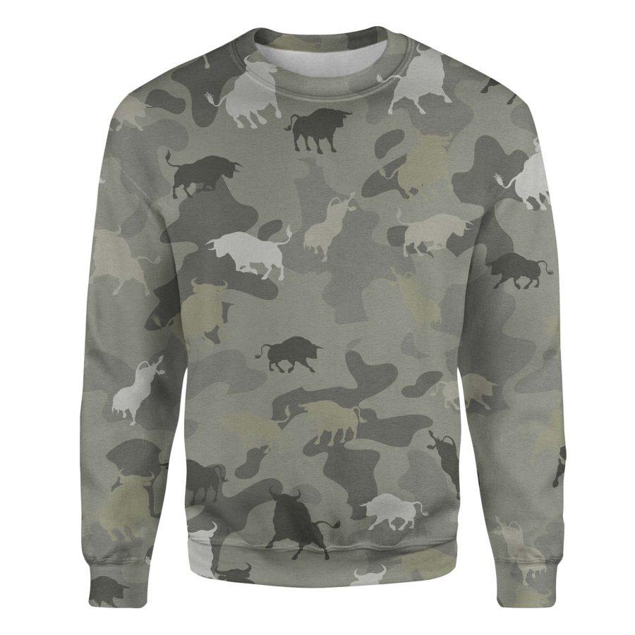 Bull - Camo - Premium Sweatshirt