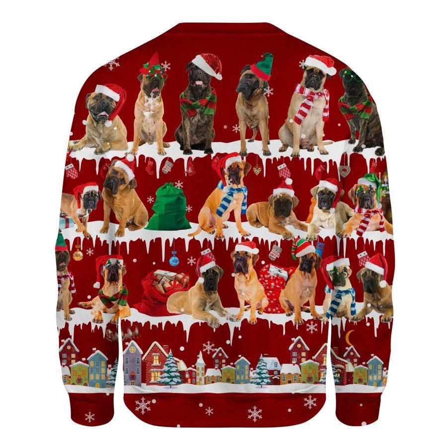 Bullmastiff - Snow Christmas - Premium Sweatshirt