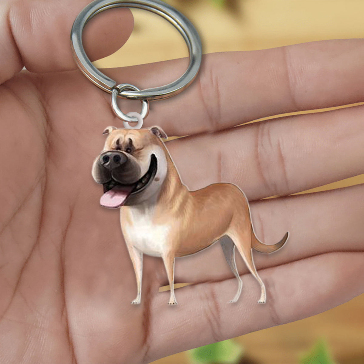 Ca De Bou-Look at me flat Acrylic Keychain