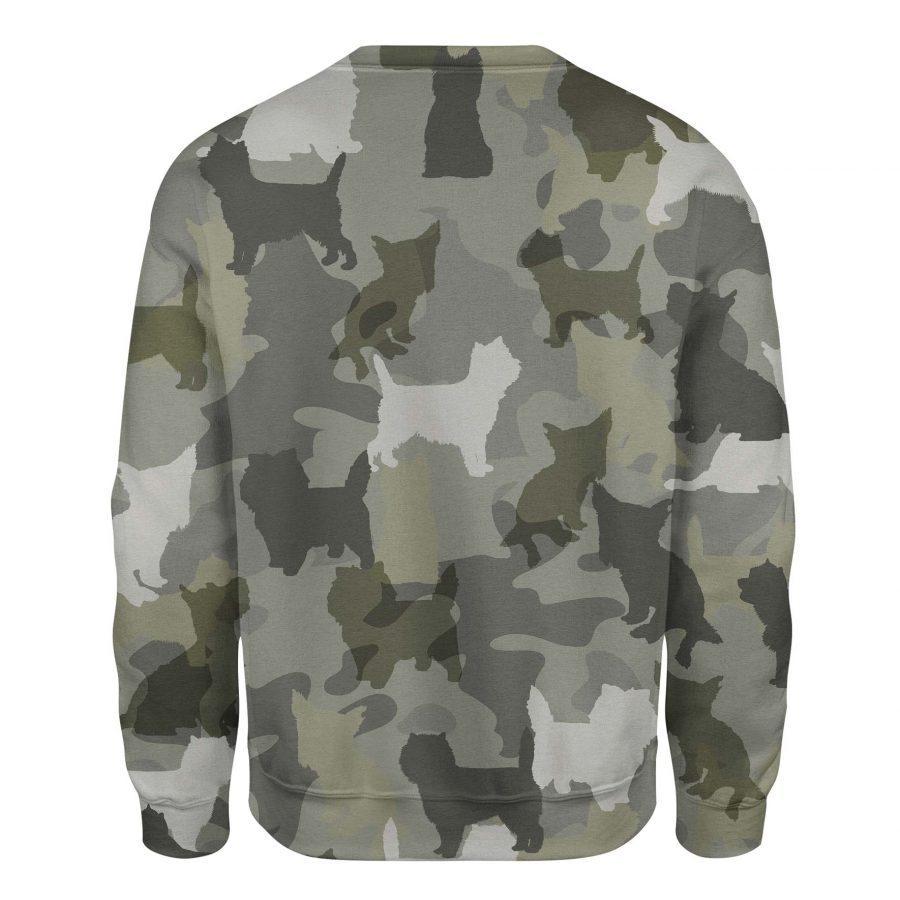 Cairn Terrier - Camo - Premium Sweatshirt