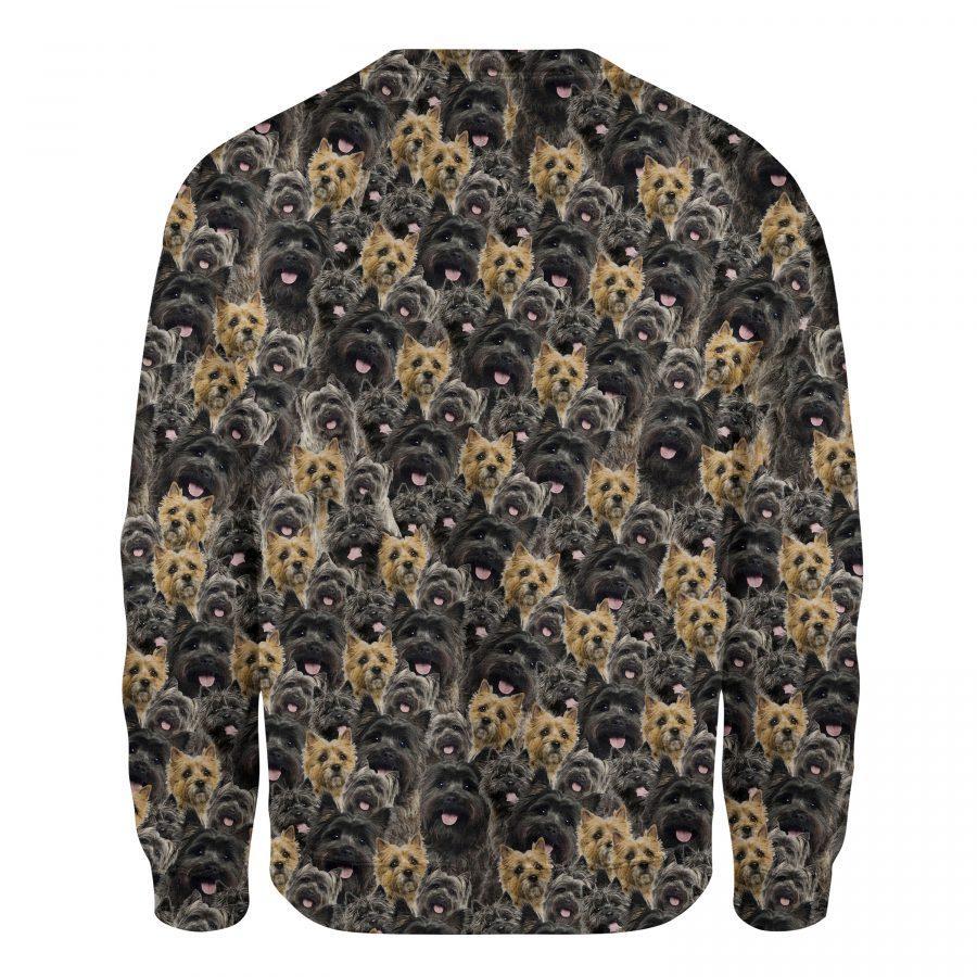 Cairn Terrier - Full Face - Premium Sweatshirt