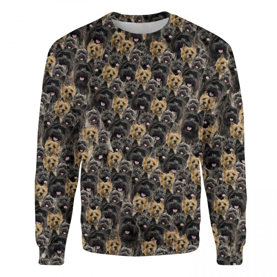 Cairn Terrier - Full Face - Premium Sweatshirt