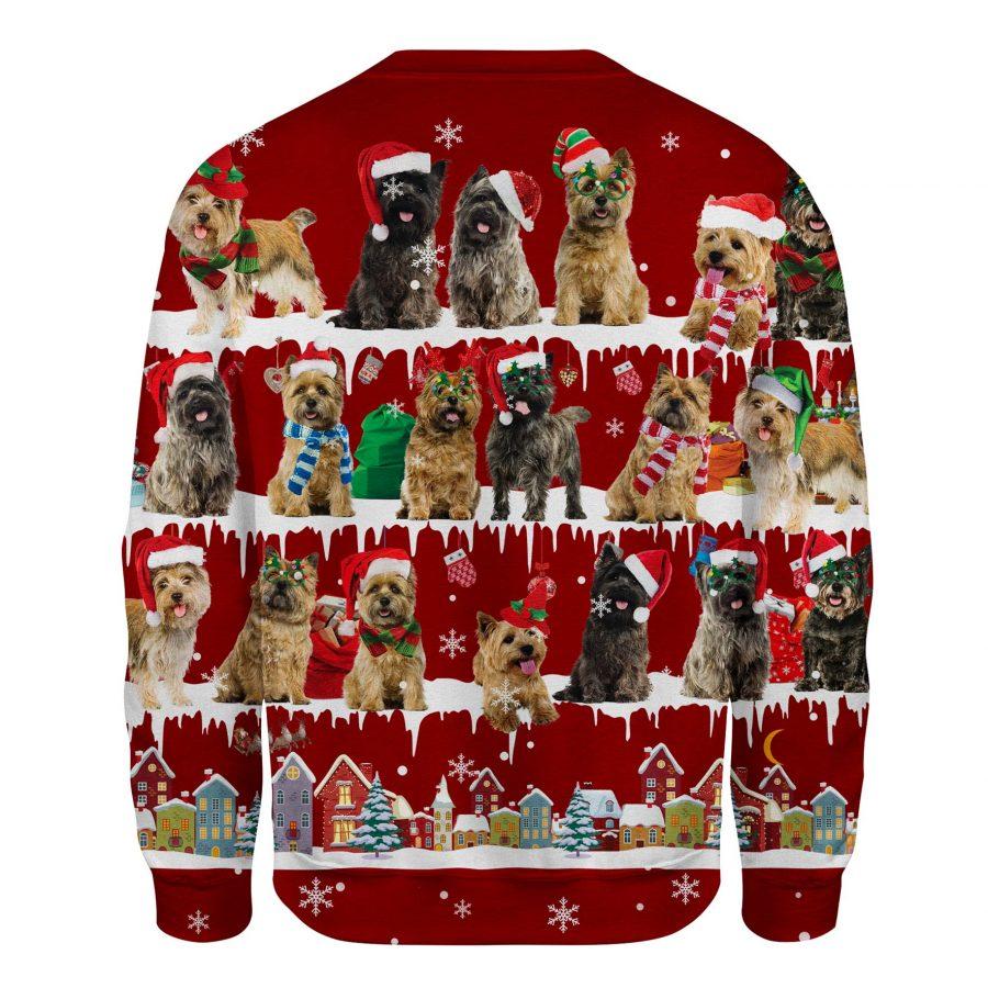 Cairn Terrier - Snow Christmas - Premium Sweatshirt