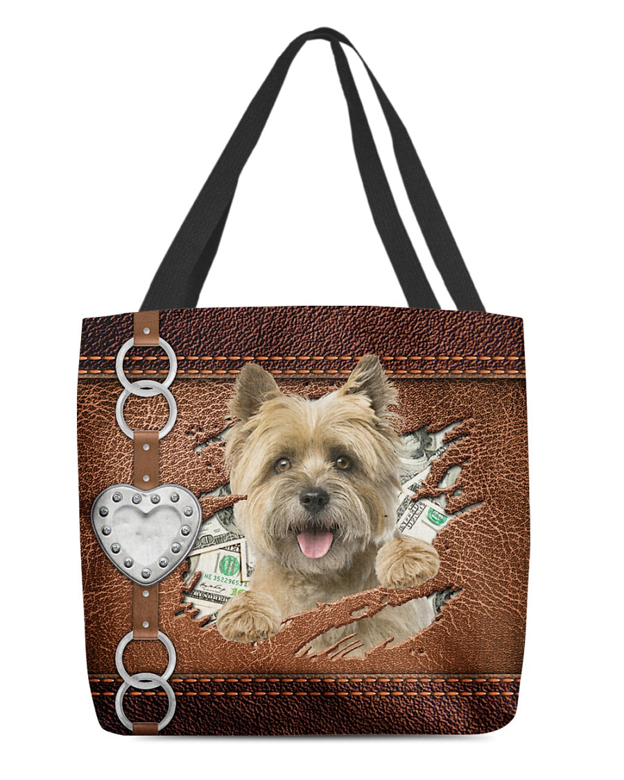 Cairn Terrier-Let Me Go Out -Cloth Tote Bag