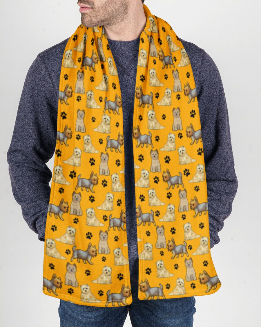 Cairn Terrier-Paw Dog Scarf