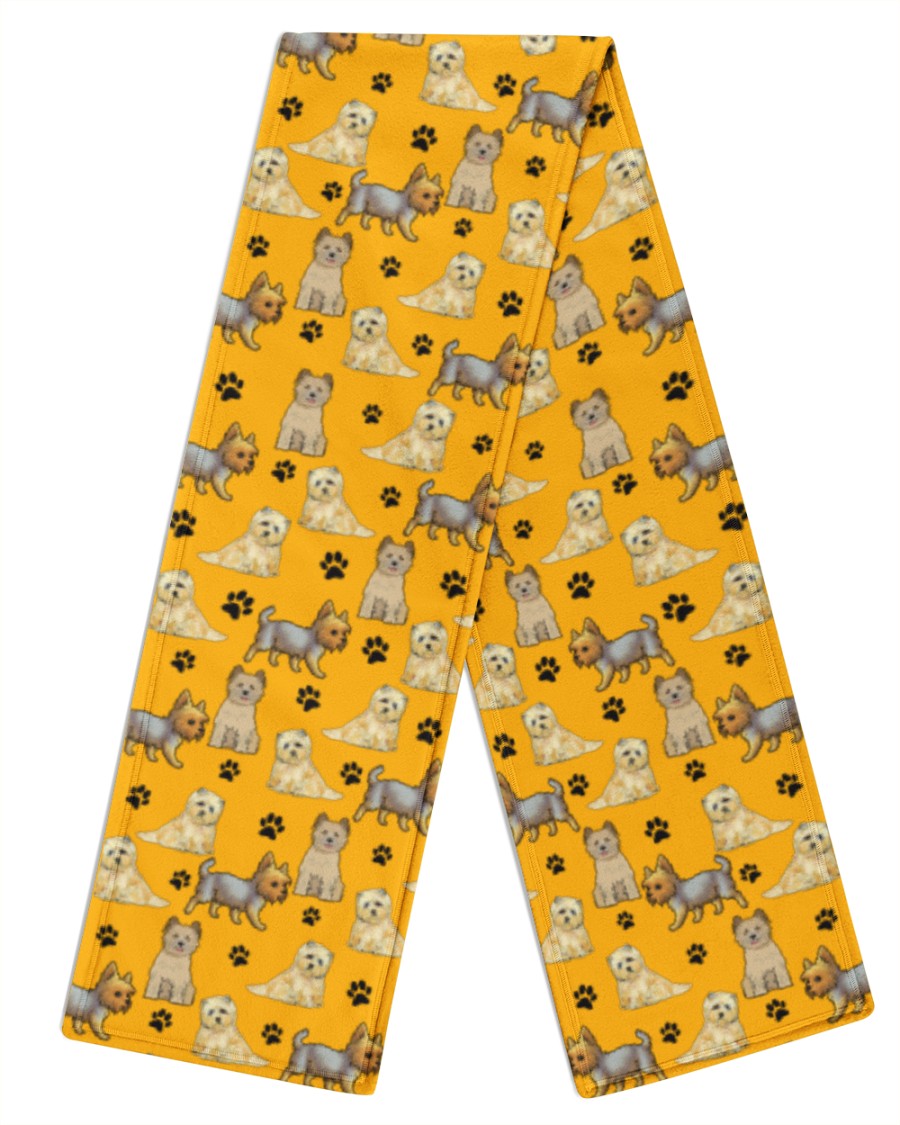 Cairn Terrier-Paw Dog Scarf