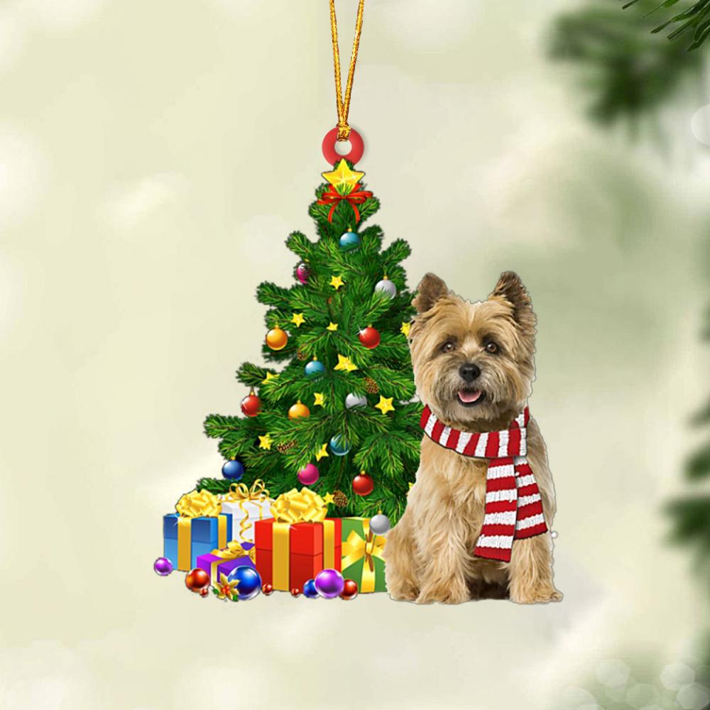 Cairn Terrier 1-Christmas Star Hanging Ornament