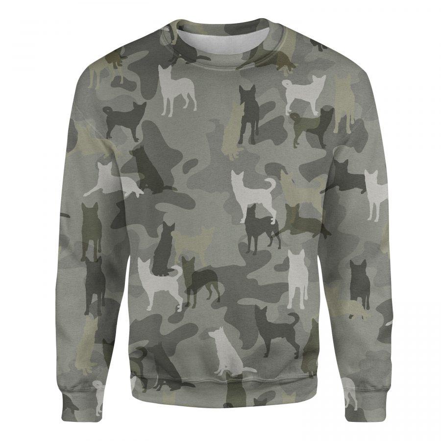 Canaan Dog - Camo - Premium Sweatshirt