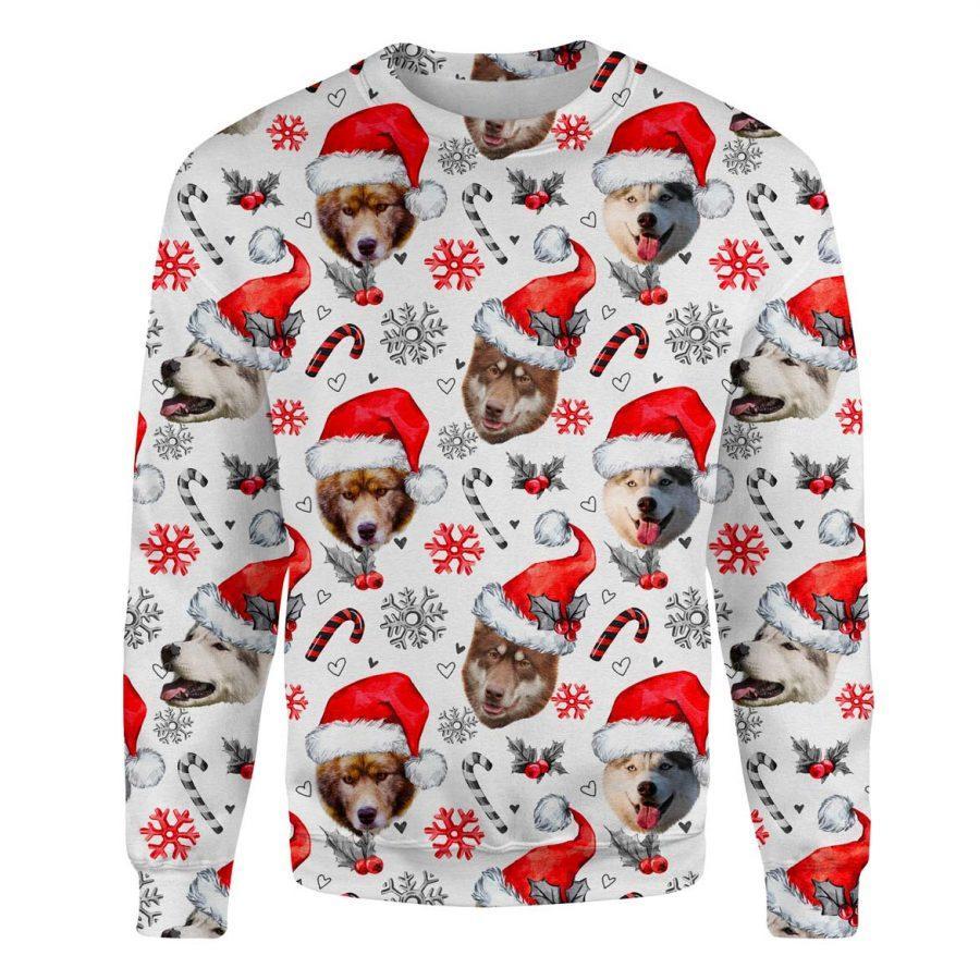 Canadian Eskimo Dog - Xmas Decor - Premium Sweatshirt