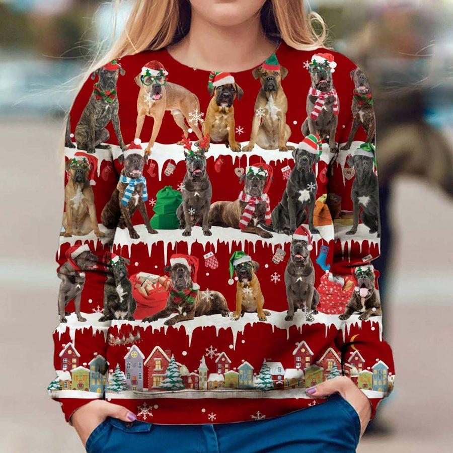 Cane Corso - Snow Christmas - Premium Sweatshirt