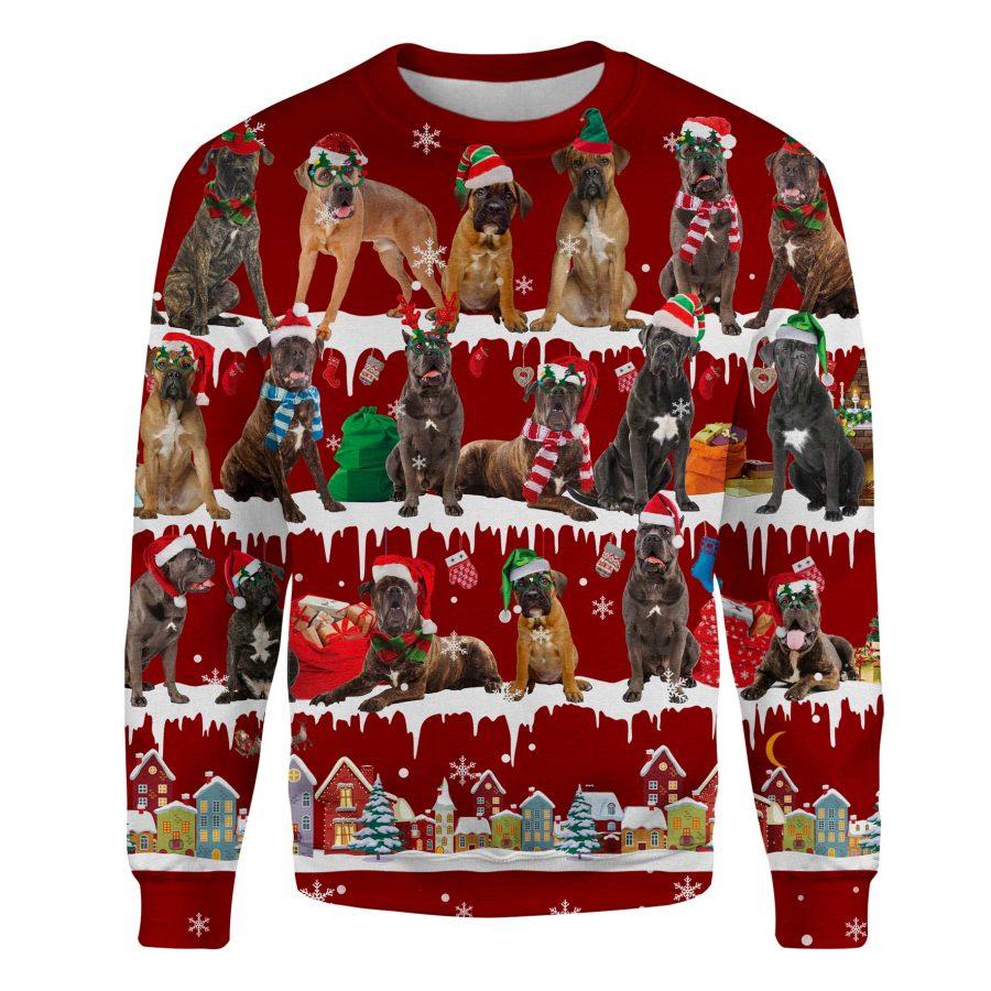 Cane Corso - Snow Christmas - Premium Sweatshirt