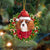 Cavalier King Charles Spaniel 1-Xmas Bandana Hanging Ornament