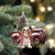 Cavalier King Charles Spaniel 3-Christmas Truck Two Sided Ornament