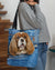 Cavalier king spaniel-in pocket-Cloth Tote Bag