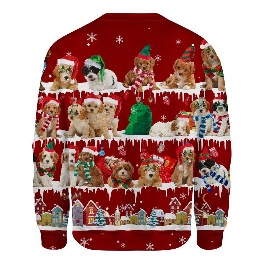 Cavoodle - Snow Christmas - Premium Sweatshirt