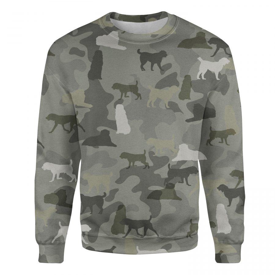 Central Asian Shepherd - Camo - Premium Sweatshirt