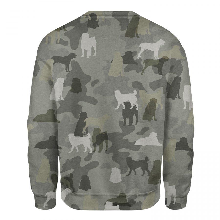 Central Asian Shepherd Dog - Camo - Premium Sweatshirt