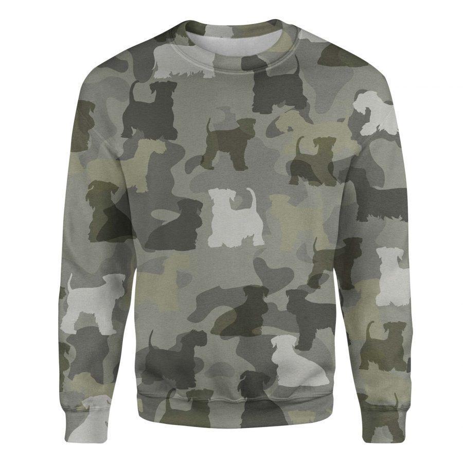 Cesky Terrier - Camo - Premium Sweatshirt