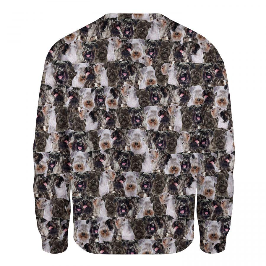Cesky Terrier - Full Face - Premium Sweatshirt
