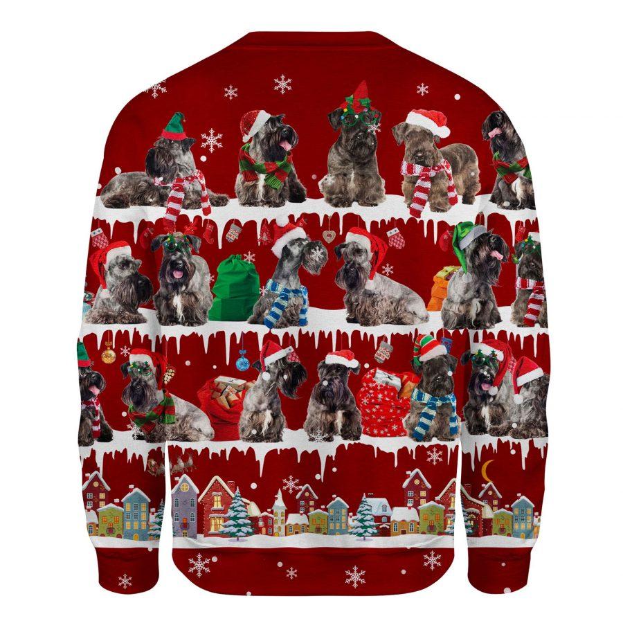 Cesky Terrier - Snow Christmas - Premium Sweatshirt