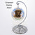 Rainbow Bridge Memorial-Chesapeake Bay Retriever Med Brown Porcelain Hanging Ornament