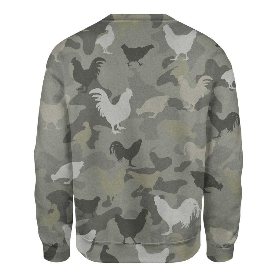 Chicken - Camo - Premium Sweatshirt