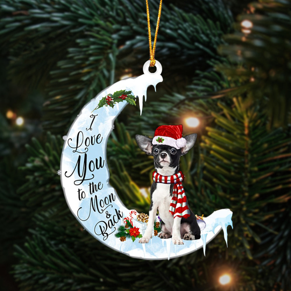 Chihuahua-I Love You-Two Sided Ornament