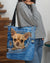 Chihuahua-in pocket-Cloth Tote Bag