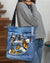 Chihuahua2-Butterfly Daisies Fait-CLOTH TOTE BAG