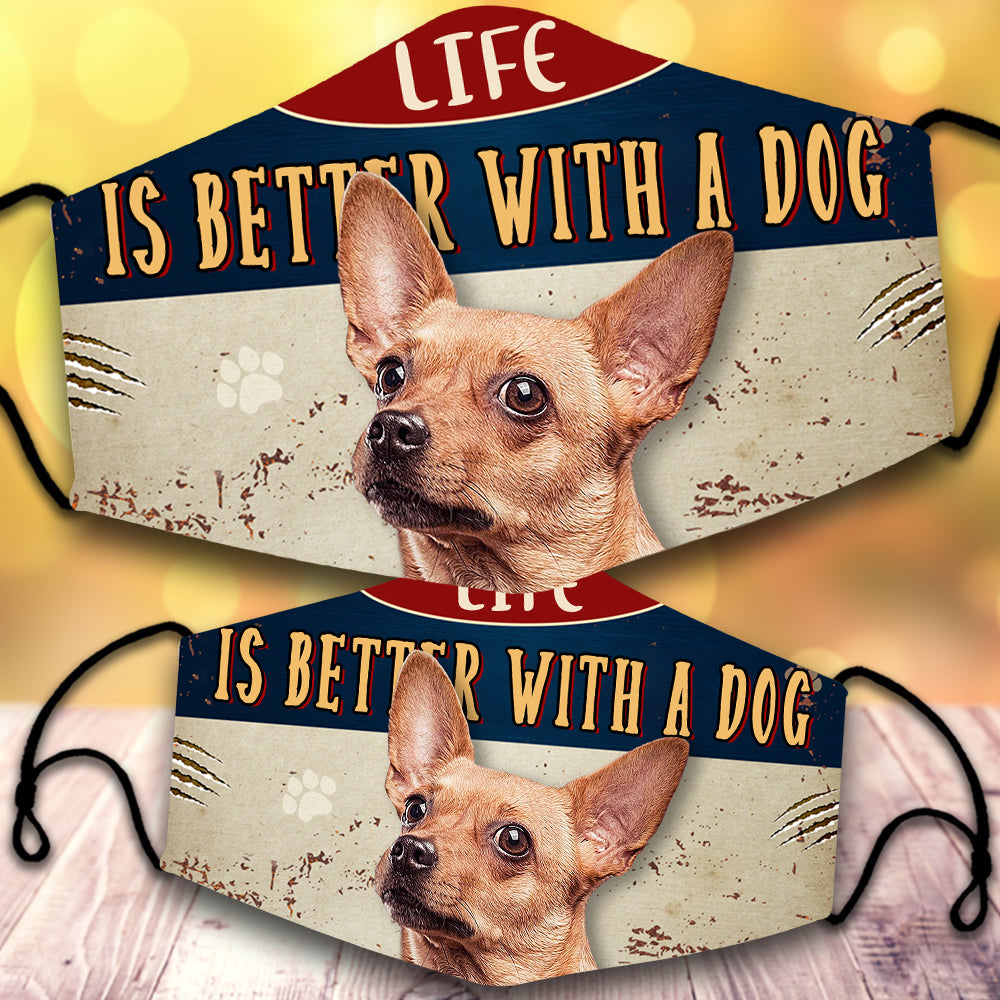 Chihuahua2-Life Is Better With A Dog-Veil