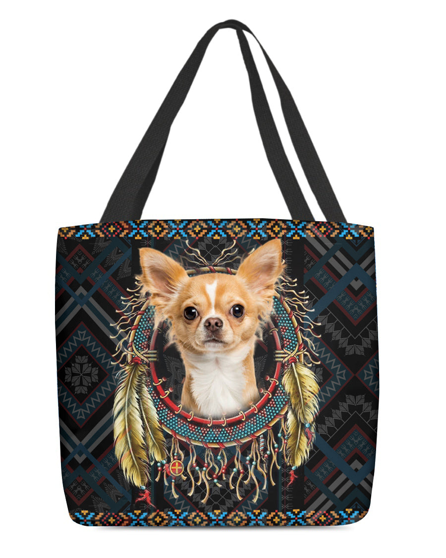 Chihuahua 2  In Dreamcatcher Cloth Tote Bag
