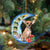 Chihuahua2 Sit On The Blue Moon-Two Sided Ornament