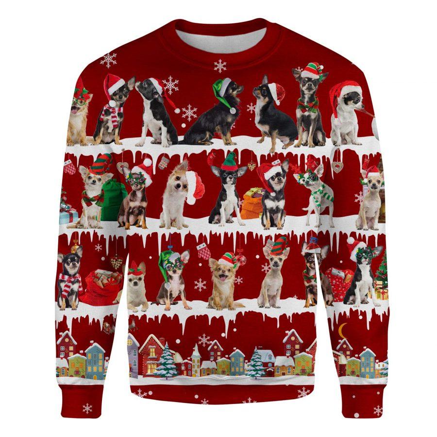 Chihuahua - Snow Christmas - Premium Sweatshirt