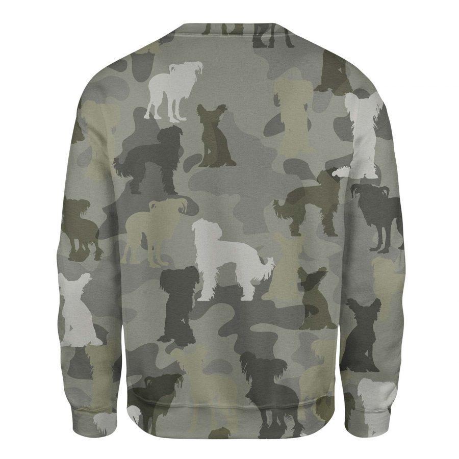 Chinese Crested Dog - Camo - Premium Sweatshirt
