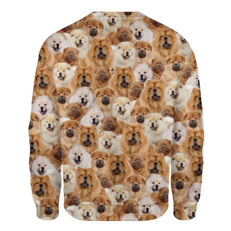 Chow Chow - Full Face - Premium Sweatshirt