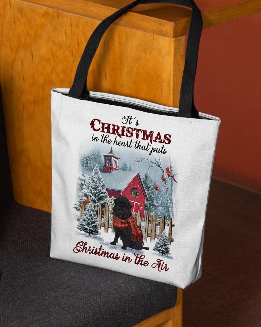 Christmas Air-Affenpinscher-Cloth Tote Bag