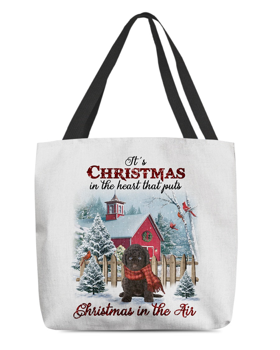 Christmas Air-Barbet-Cloth Tote Bag