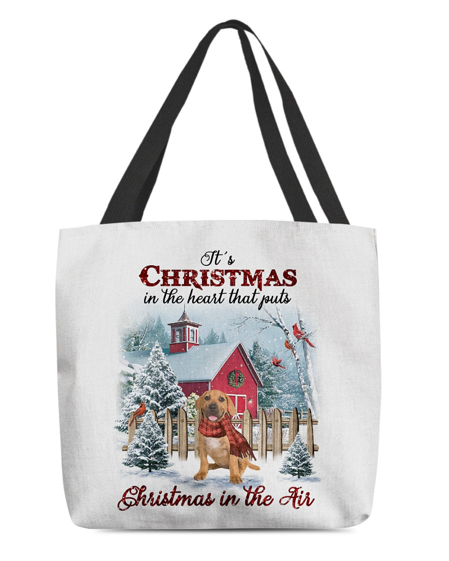 Christmas Air-Boerboel-Cloth Tote Bag