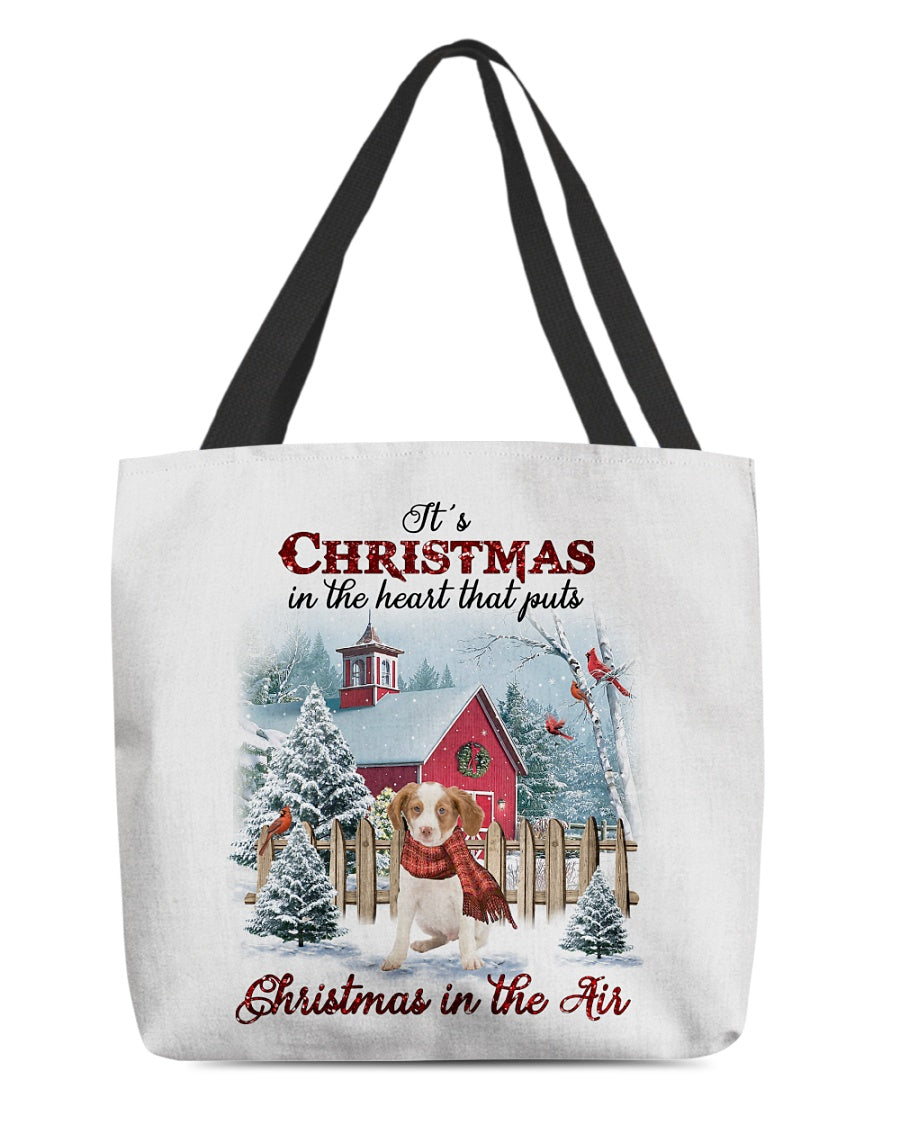 Christmas Air-Brittany-Cloth Tote Bag