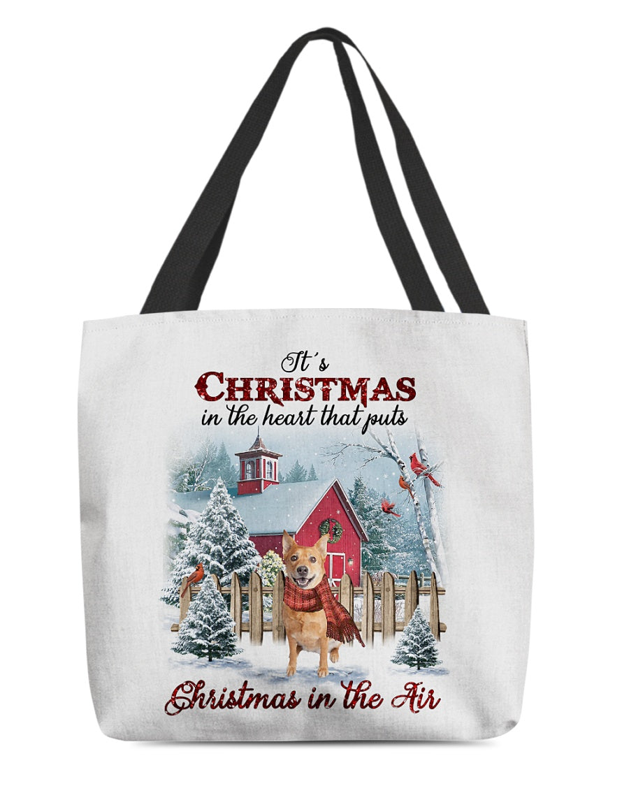 Christmas Air-Carolina Dingo-Cloth Tote Bag